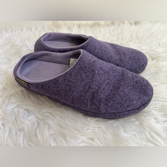 L.L. Bean Sweater Fleece Slipper Scuff - Picture 1 of 8